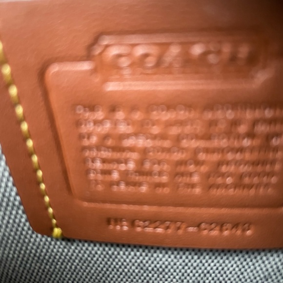 Coach Swinger 20 in Colour Black customized New - Picture 12 of 14